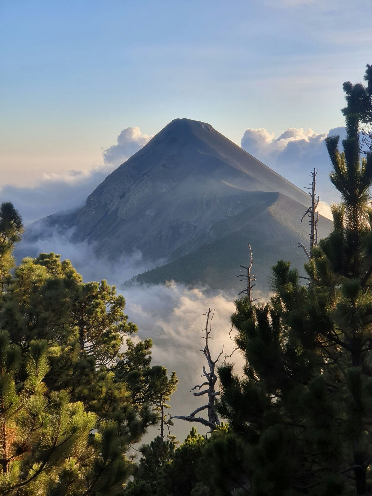 Les volcans au Guatemala