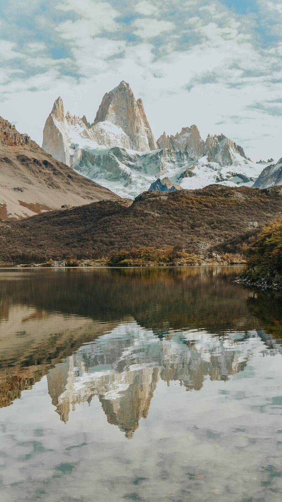 Paysages naturels des glaciers en Argentine